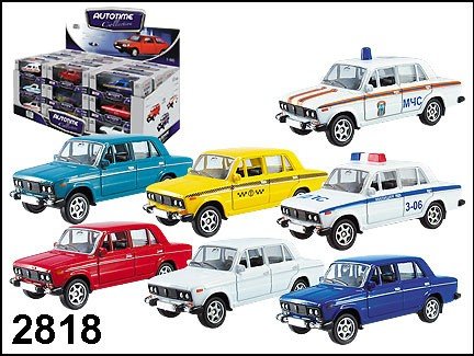 Машинка "LADA 2106" 1:60