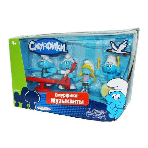 Jakks Набор из 4х фигурок Смурфиков