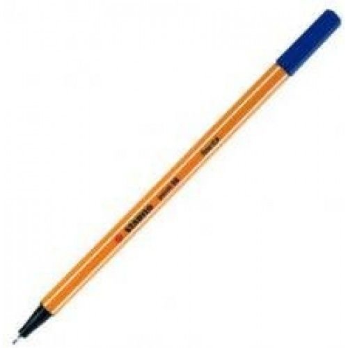 Stabilo Ручка капиллярная STABILO 0,4мм, синяя 88/41