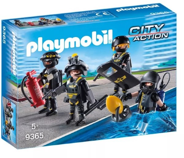 Конструктор Playmobil Полиция: Тактическое подразделение: команда 9365pm