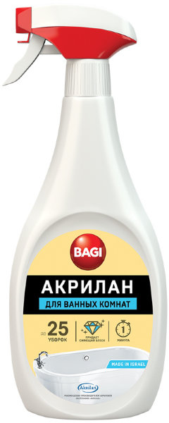 Чистящее средство для сантехники Bagi "Акрилан", с курком