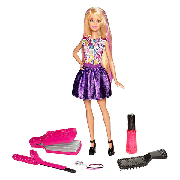 Mattel Barbie Игровой набор Цветные локоны