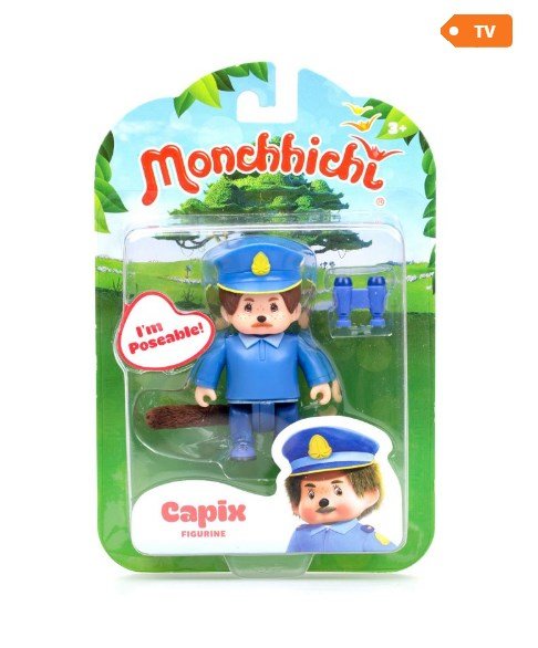 Фигурка Капикс 7,5 см с аксессуаром Monchhichi 81512