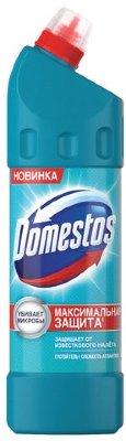 Чистящее средство 1,5 л DOMESTOS (Доместос) "Свежесть Атлантики", с отбеливающим эффектом