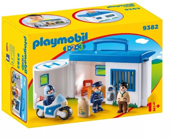 Конструктор Playmobil Возьми с собой: Полицейский Участок 9382pm