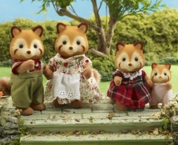 Sylvanian Families Набор Семья Красных Панд