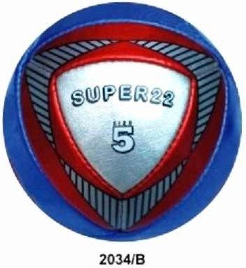 Мяч футбольный SUPER 22,size5,PU,4-х сл,420гр.