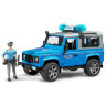 Bruder Внедорожник Land Rover Defender Station Wagon Полицейская с фигуркой 02-597