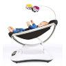 Электронное кресло-качалка 4Moms Mamaroo 4.0   вкладыш(Серый плюш)