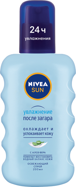 NIVEA Спрей после загара увлажняющий 200 мл.