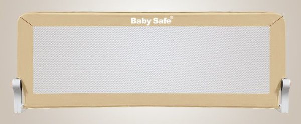 Барьер Baby Safe для детской кроватки 150*42 см Арт. XY-002B Бежевый XY-002B.SC.2