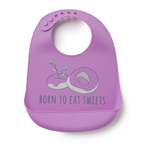 Happy Baby Нагрудник силиконовый Silicone Baby Bib 6+ 16006N