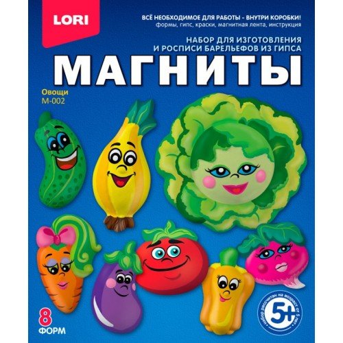 Lori Фигурки на магнитах "Овощи" М-002