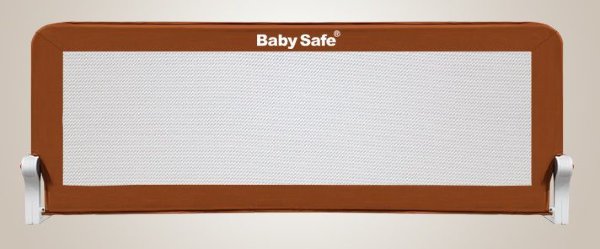 Барьер Baby Safe для детской кроватки 150*42 см Арт. XY-002B Коричневый XY-002B.SC.4