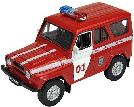 Welly модель машины УАЗ  31514 Пожарная охрана