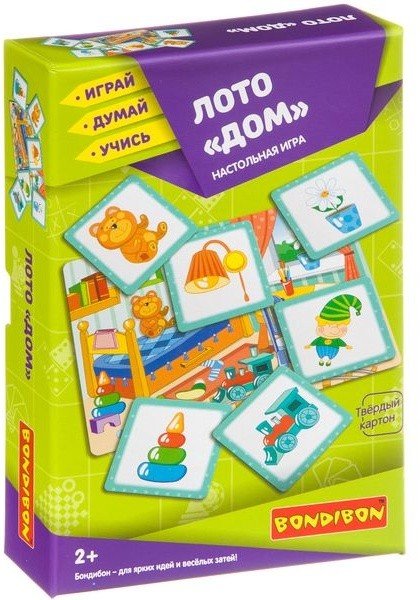 Лото "Дом" - настольная игра BONDIBON.