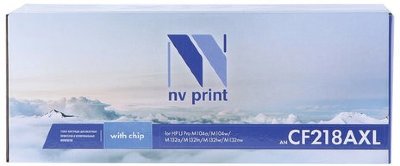 Картридж лазерный NV PRINT (NV-CF218AXL) для HP M104a / M104w / M132fn / M132nw, ресурс 3500 страниц