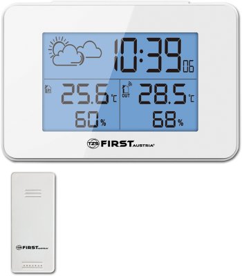 Метеостанция First FA-2461-6 Белая