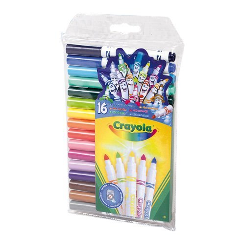 Crayola 16 фломастеров в мягкой упаковке маркеры