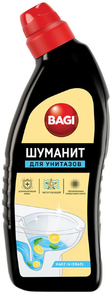 Средство для туалета Bagi "Шуманит. Лимон", 650мл