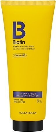 Кондиционер для поврежденных волос Biotin Damage Care Treatment