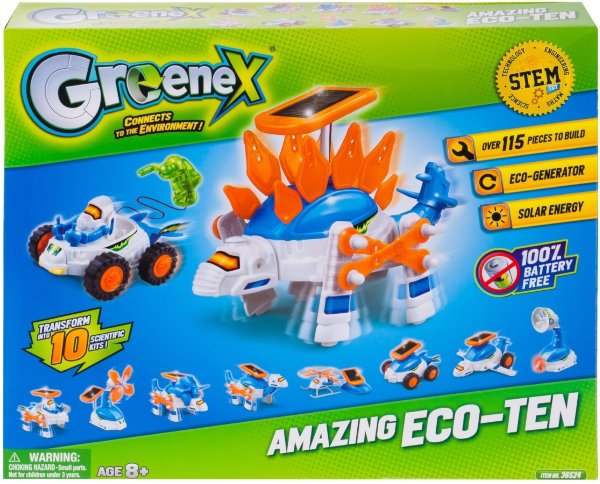 Набор научный Greenex: Зеленая энергия 3 в 1 (36524: Amazing Toys)