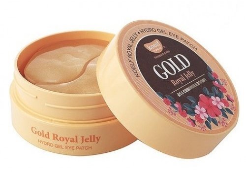 Koelf Gold & Royal Jelly Eye Patch – Гидрогелевые патчи для глаз с коллоидным золотом и маточным молочком, 60 шт.