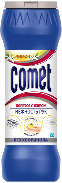 Средство чистящее Comet "Лимон", порошок, без хлоринола, 475г