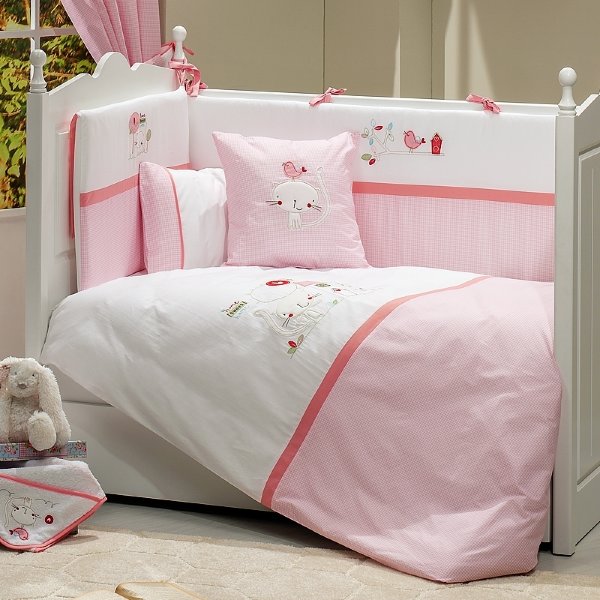 Постельное бельё Funnababy Tweet Home 120x60 5 предметов