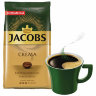 Кофе в зернах JACOBS "Crema", 1000 г, вакуумная упаковка, 8051592