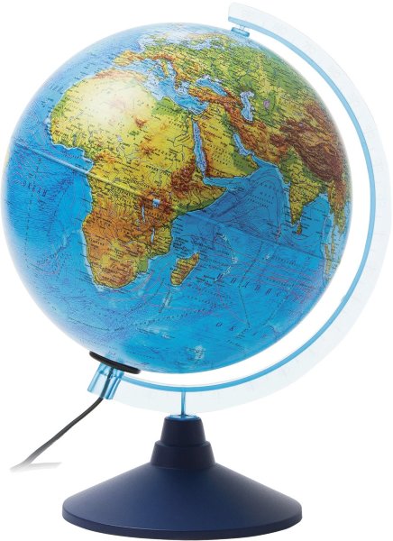 Глобус физический/политический GLOBEN "Классик Евро", диаметр 250 мм, с подсветкой
