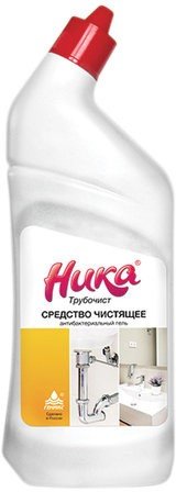 Средство для прочистки канализационных труб 700 г НИКА "Трубочист", антибактериальный, гель