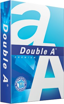 Бумага офисная А4, класс "А+", DOUBLE A, ЭВКАЛИПТ, 80 г/м2, 500 л., белизна 175% (CIE)