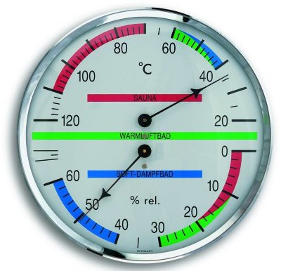Аналоговый термогигрометр  TFA 40.1013