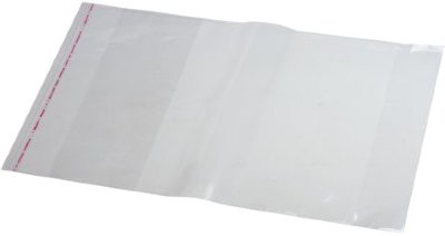 Обложка ПП для учебника Петерсон, универсальная, прозрачная, клейкий край, 80 мкм, 270х450 мм