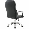 Кресло офисное BRABIX "Stark EX-547", экокожа, хром, черное, 531948
