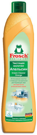 Чистящее средство 500 мл FROSCH "Апельсин" (), молочко, ЭКО, 104807