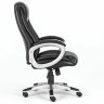 Кресло офисное BRABIX PREMIUM "Grand EX-501", рециклированная кожа, черное, 531950