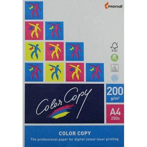 Mondi Бумага А4 COLOR COPY 200г/м2., (250л) 00-00012409