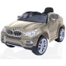 258 Электромобиль BMW X6 12V R/C champagne metall