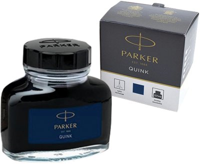 Чернила PARKER "Bottle Quink", объем 57 мл, синие