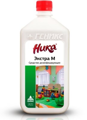 Средство дезинфицирующее 1 л, НИКА "ЭКСТРА М"