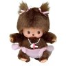 Мягкая игрушка Monchhichi Бэбичичи 15 см девочка в подгузнике 235380***К111