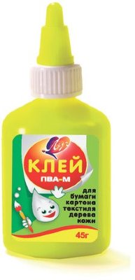 Клей ПВА-М ЛУЧ (бумага, картон, кожа, ткань, дерево), 45 г