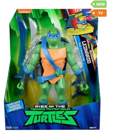 Turtles Фигурка Черепашки-ниндзя Леонардо Остряк 27 см серия ROTMNT 81451