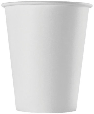 Одноразовые стаканы 150 мл, КОМПЛЕКТ 100 шт., бумажные однослойные, белые, холодное/горячее, для вендинга, ФОРМАЦИЯ, HB70-180-0000
