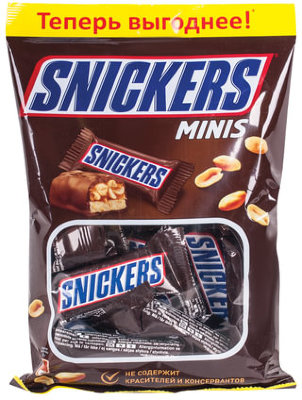 Шоколадные батончики SNICKERS "Minis", 180 г, 2264