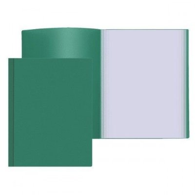 Attomex Папка файл 10лист 0,50мм, зелёная 3100401