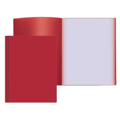 Attomex Папка файл 10лист 0,50мм, красная 3100400
