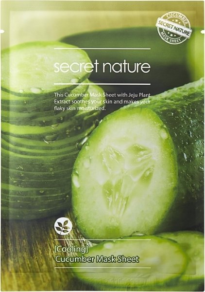 Тканевая маска для лица с огурцом Cooling Cucumber Mask Sheet